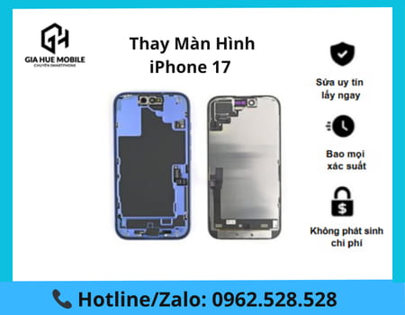 Thay màn hình iPhone 17