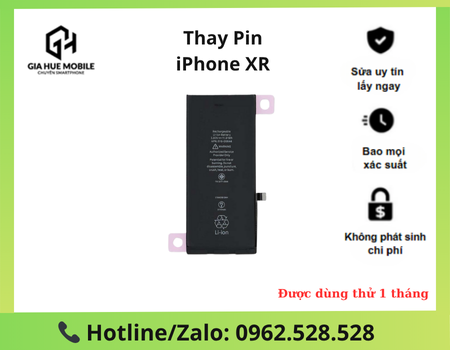 Thay pin iPhone XR