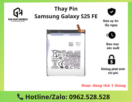 Thay Pin Samsung Galaxy S25 FE
