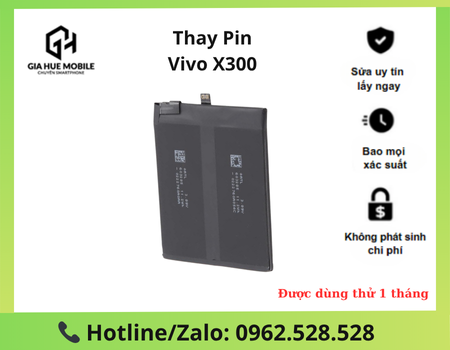 Thay pin Vivo X300