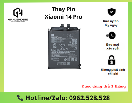 Thay Pin Xiaomi 14 Pro