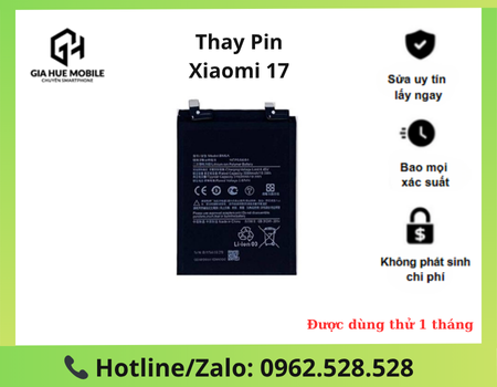 Thay Pin Xiaomi 17