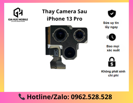 Thay camera sau iPhone 13 Pro
