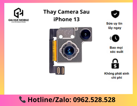 Thay camera sau iPhone 13