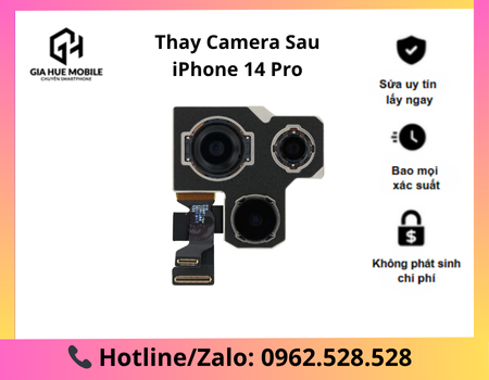 Thay camera sau iPhone 14 Pro