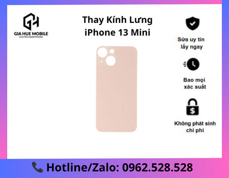 Thay Kính Lưng iPhone 13 Mini