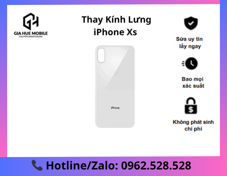 Thay Kính Lưng iPhone Xs