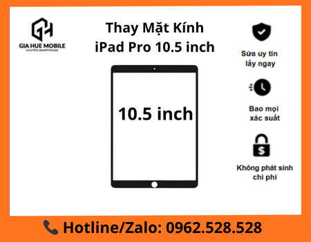 Thay mặt kính iPad Pro 10.5 inch