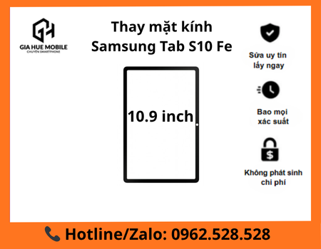 Thay mặt kính Samsung Tab S10 Fe