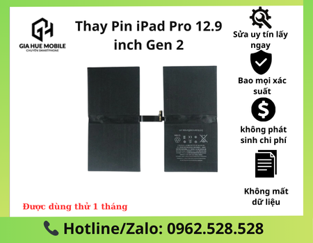 Thay Pin iPad Pro 12.9 inch Gen 2